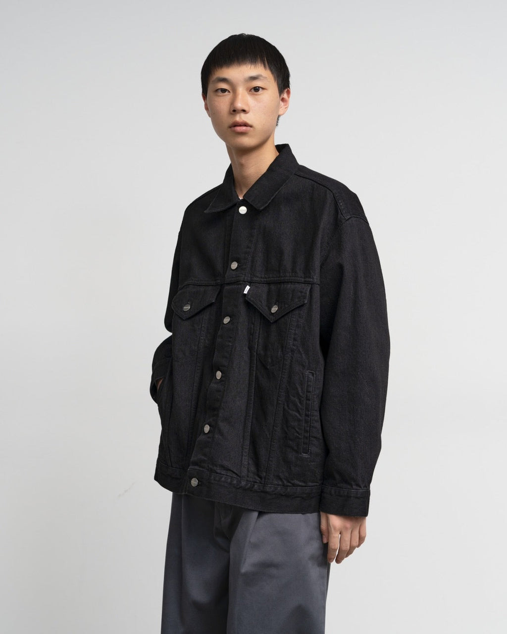 Graphpaper Selvage Denim Trucker Jacket - RIGID