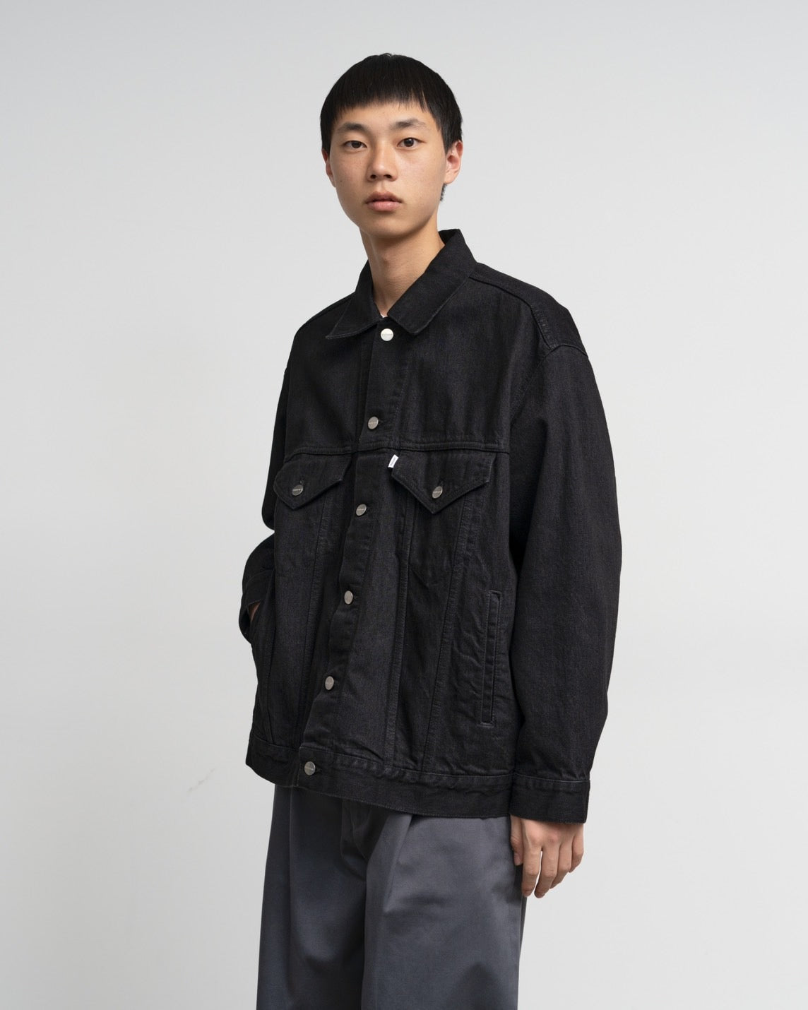 Graphpaper Selvage Denim Trucker Jacket - RIGID